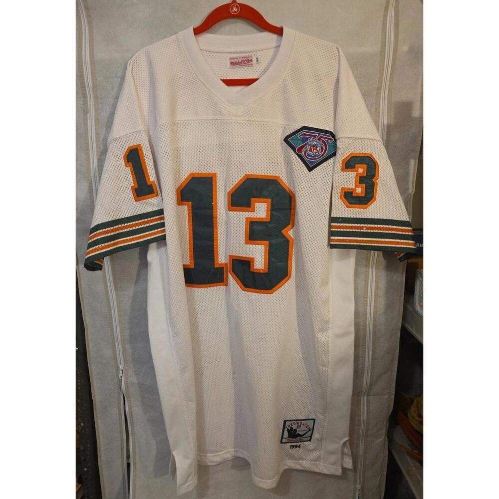 Throwback Mitchell And Ness DAN MARINO 1994 Jersey ~ Miami Dolphins ~ Size 52